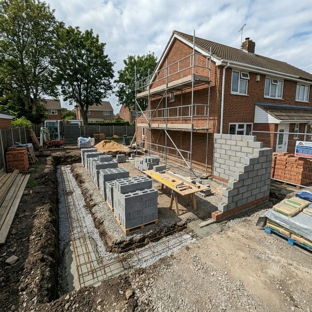 Agrandissement maison par le côté : projet et contraintes