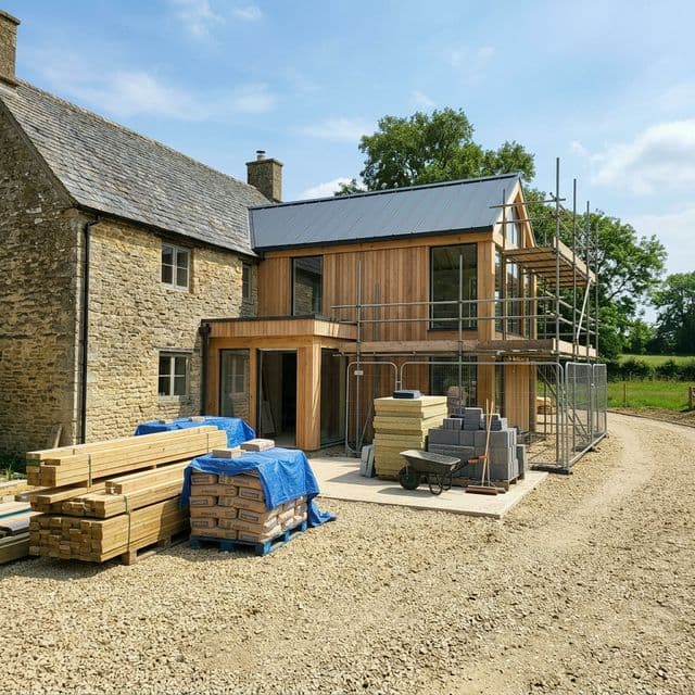Extension maison en pierre : intégrer le moderne à l'ancien