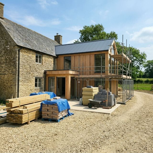 Extension maison en pierre : intégrer le moderne à l'ancien