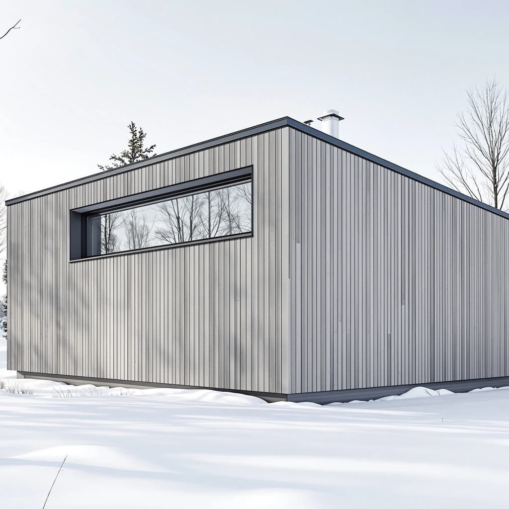 Isolation thermique par l'extérieur d'une maison