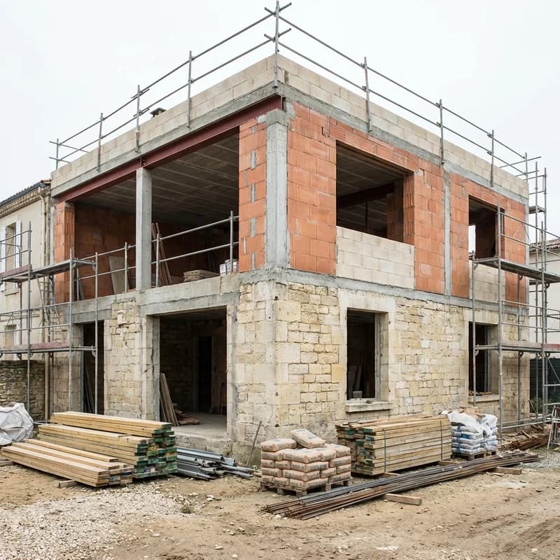 Surélévation de maison — ajout d'étage et aménagement de combles