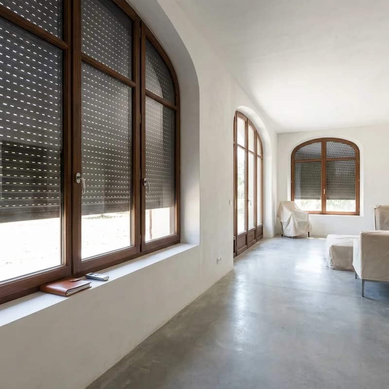 Installation de volets roulants et protections solaires