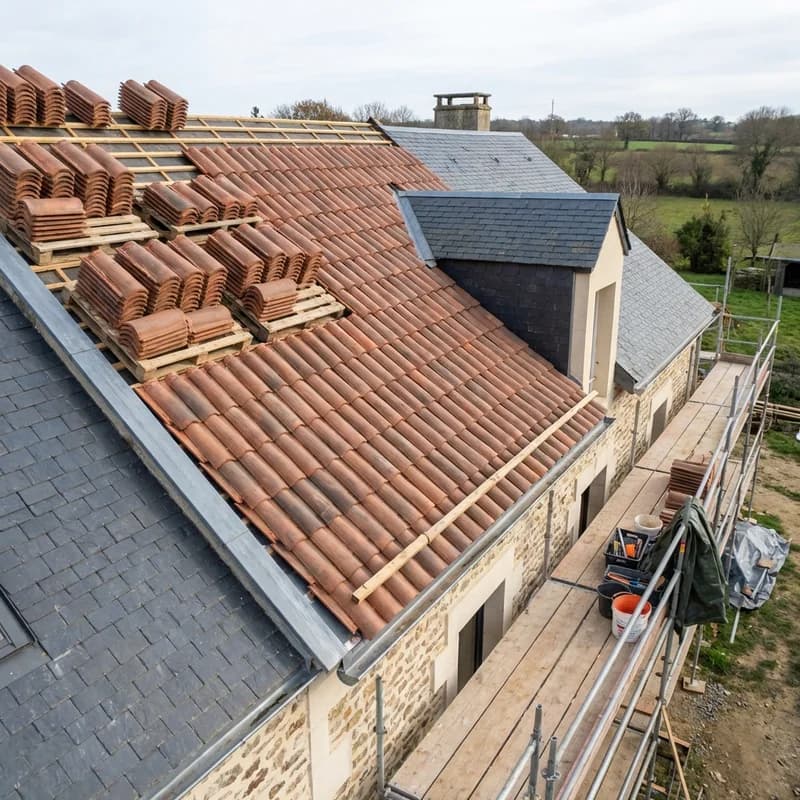 Toiture & Couverture — services de travaux BENEBATTI en Yvelines et Hauts-de-Seine