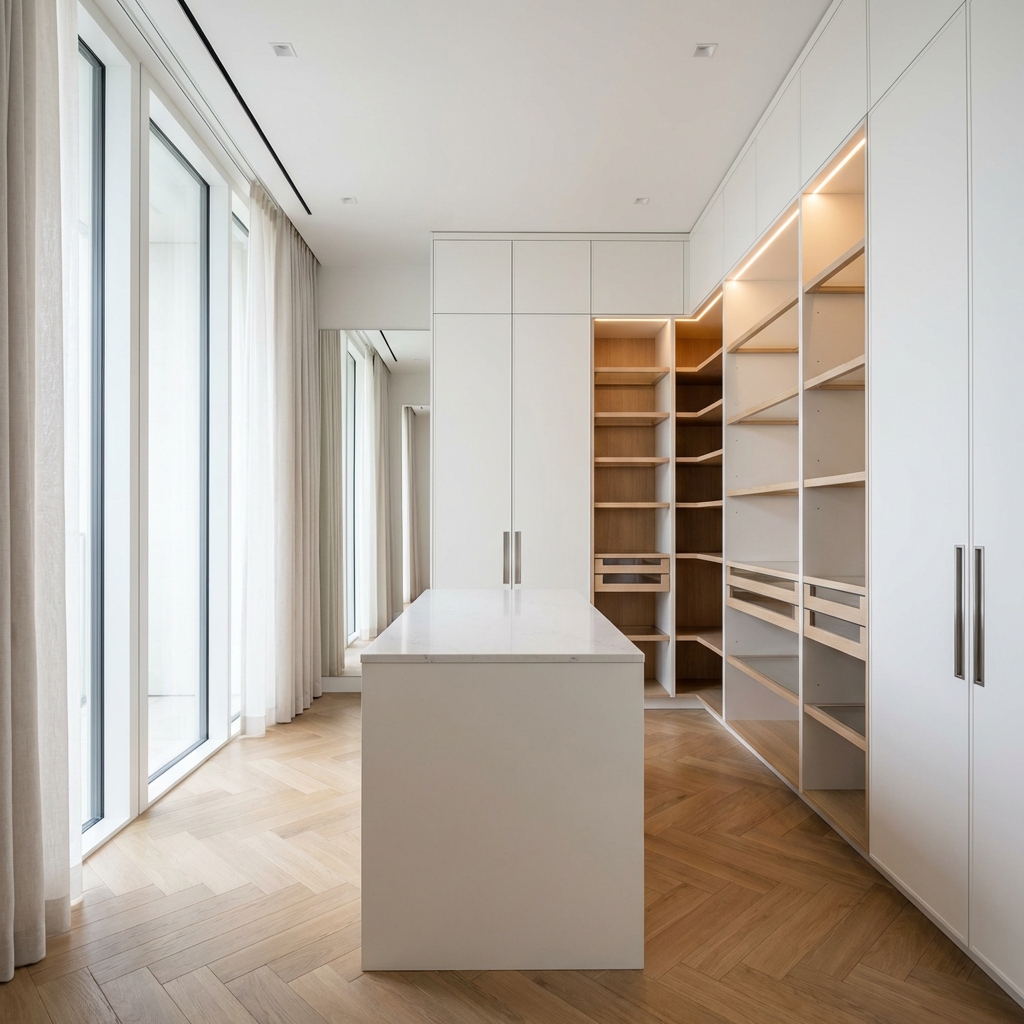 Dressing contemporain minimaliste