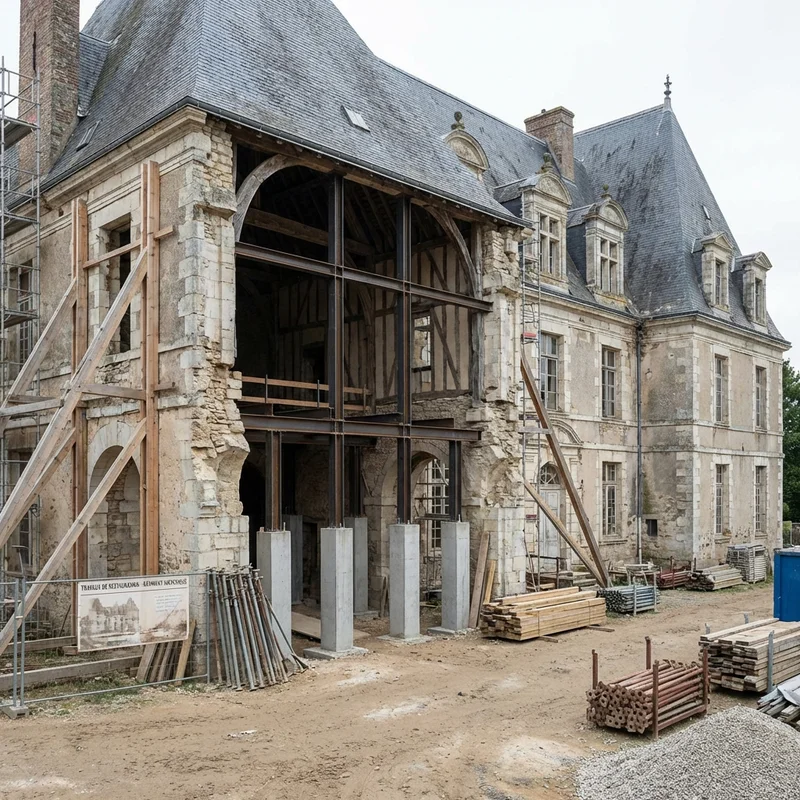 Réhabilitation d'une maison de maître à Saint-Cloud