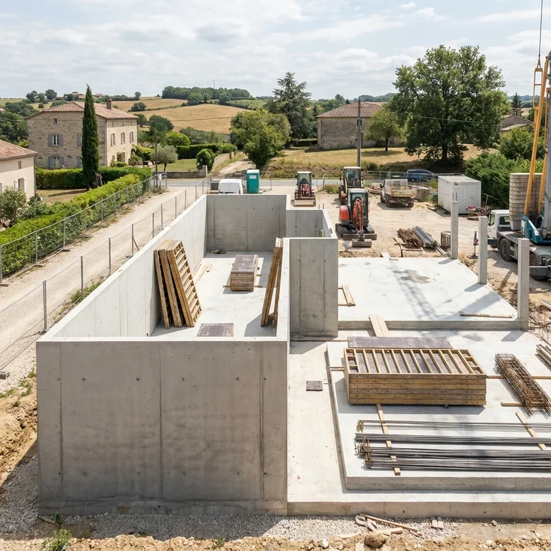 Construction d'une villa contemporaine à Rueil-Malmaison