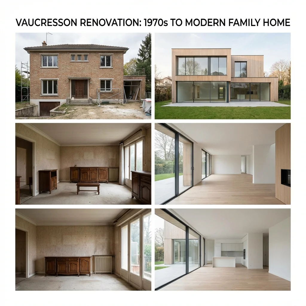 Rénovation complète à Vaucresson